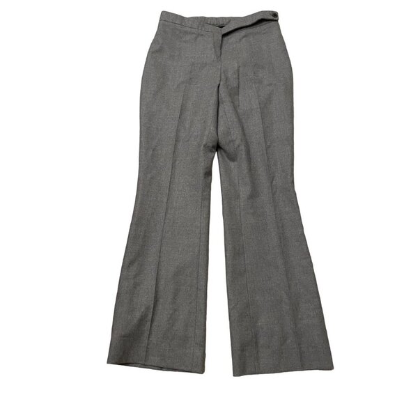 Elaine Skoglund Women's Bootcut Dress Pants Flat Front Gray - Picture 1 of 11